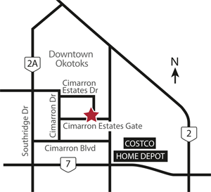 Cimarron map